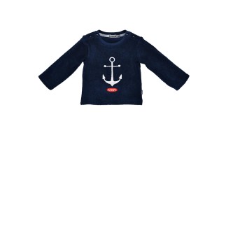 Shirt langarm ´Anker´ navy