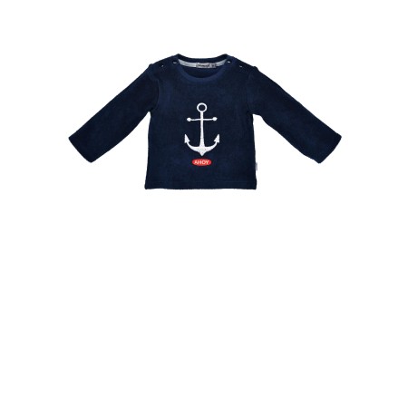 Shirt langarm ´Anker´ navy