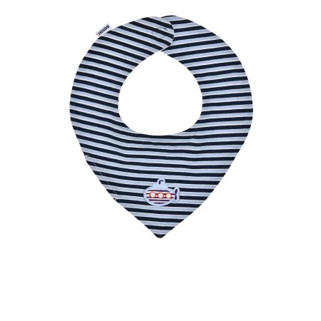 Tuch mit Klettverschluss ´Ahoy´, stripe navy