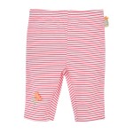 Legging geringelt ´Blümchen´ stripe pink/white