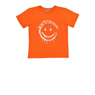 T-Shirt halbarm ´Smile´ orange