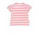 T-Shirt geringelt ´Bienchen´ stripe rose/white