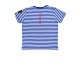 T-Shirt halbarm geringelt ´Waldi´ stripe blue/white