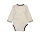 Body langarm geringelt ´Waldi´ stripe beige/offwhite