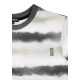 T-Shirt halbarm geringelt stripe black/olive