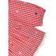 Trachten Karobluse check red/white