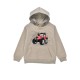 Sweatshirt ´ich fahr Traktor´ beige-melange