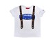 T-Shirt halbarm ´Lausbub´ white
