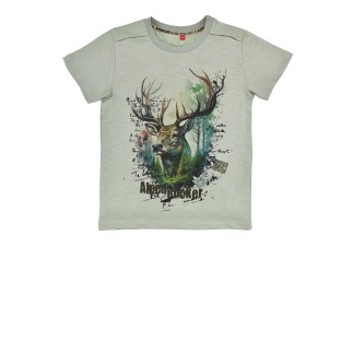 T-Shirt halbarm ´Hirsch´ green