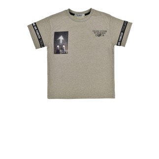 T-Shirt halbarm ´Baseball´ khaki