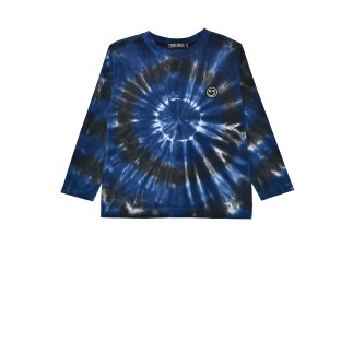 T-Shirt langarm ´Batikallover´ blue batic