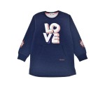 Futterkleid ´Love´ navy