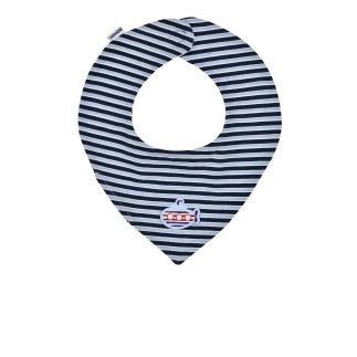 Tuch mit Klettverschluss ´Ahoy´, stripe navy